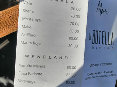 Emblematic Bottle of Wine Route, Valle de Guadalupe