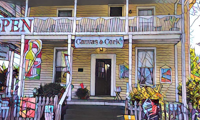 Canvas and Cork Wine Tasting & Art Gallery