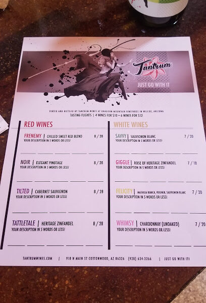 Tantrum Wines